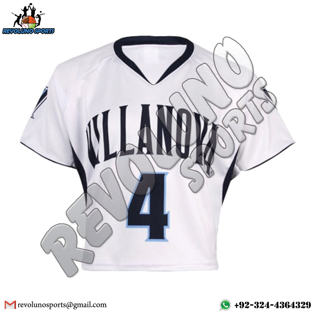 Embroidered Name & Number Lacrosse Jerseys Uniforms