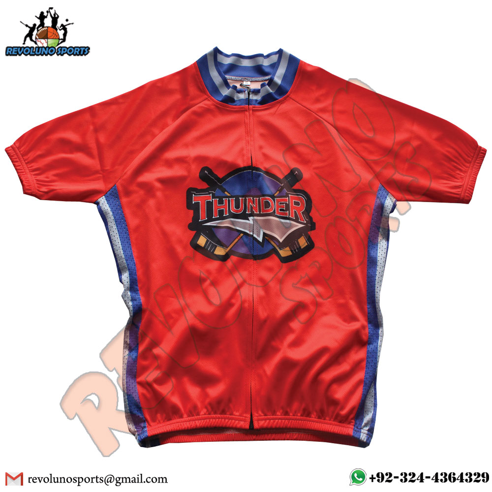 Thunder Top Quality Cycling Jerseys Jackets With Zip