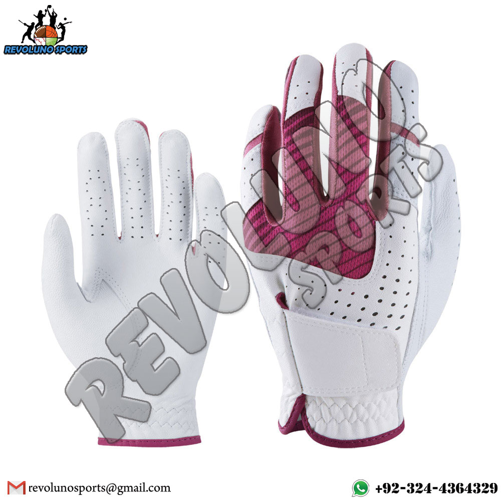 Sublimated Top Hand Golf Gloves