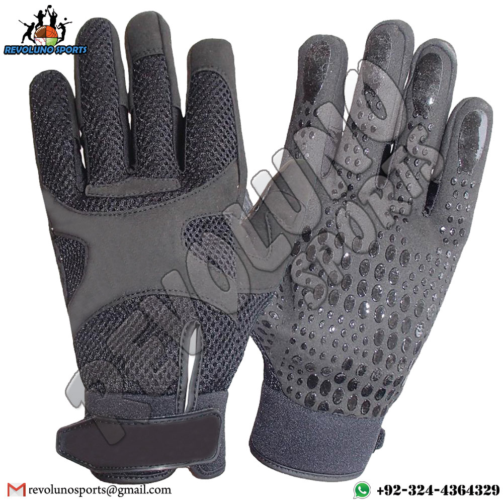 Printed Dots Palm Anti vibration Gloves