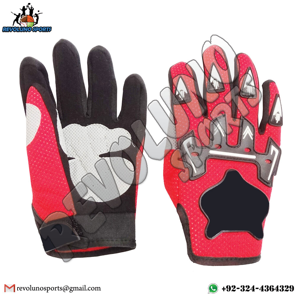 Red Motocross Gloves