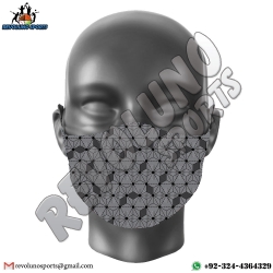 Pattern Design Sublimated Party Face Mask