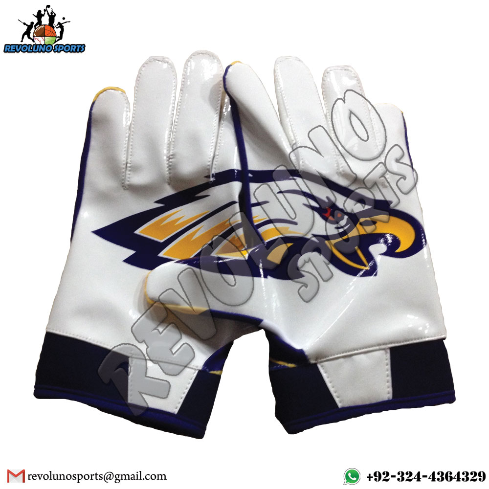 Eagle Design American Football Gloves Receiver Gloves