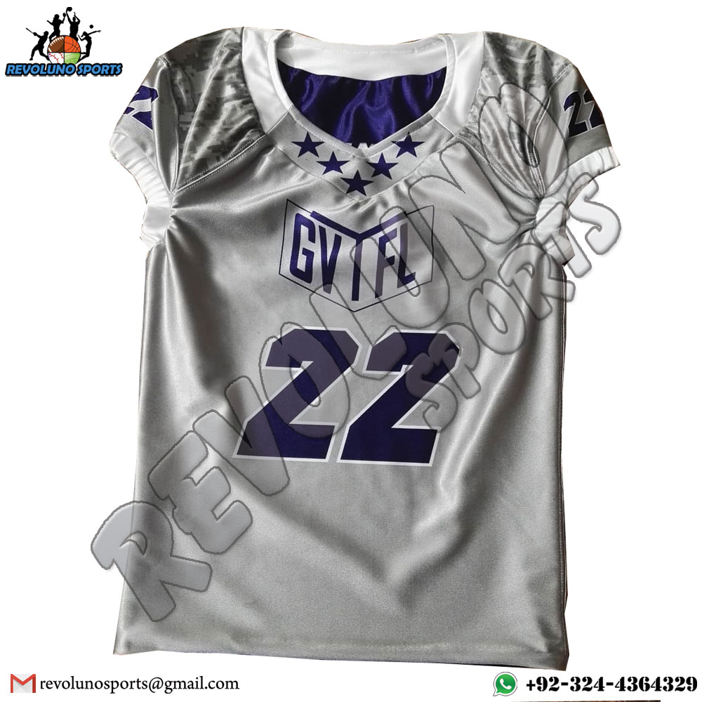 Full Lycra Sublimated American Football Jersey