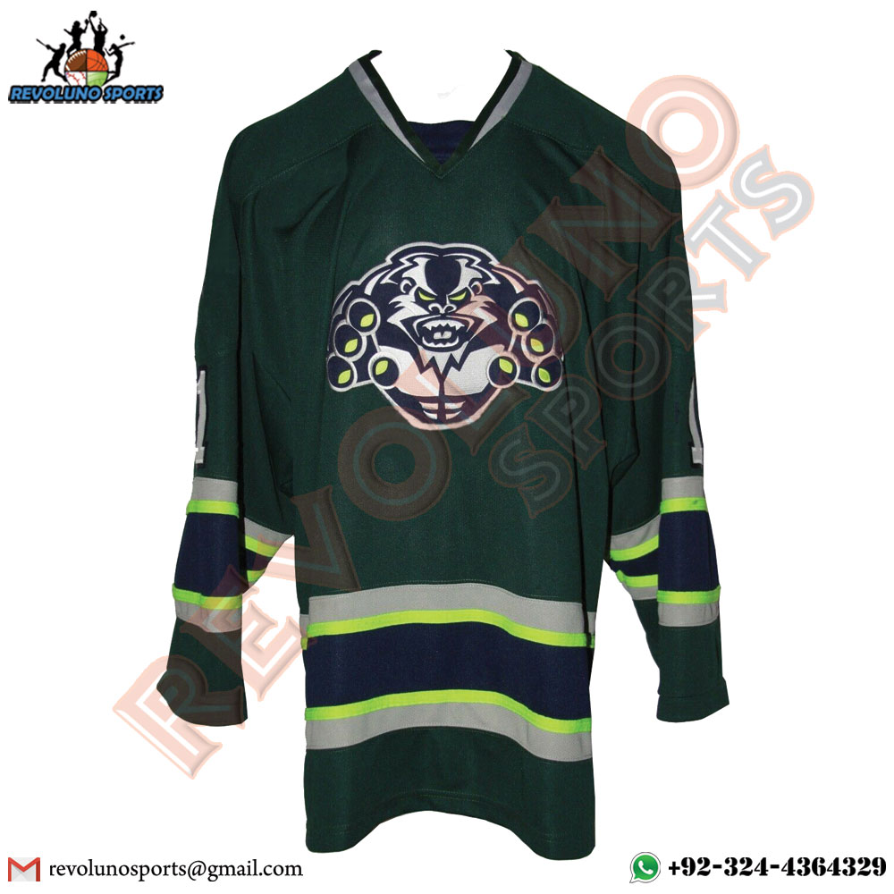 Embroidered Logo Ice Hockey Jersey