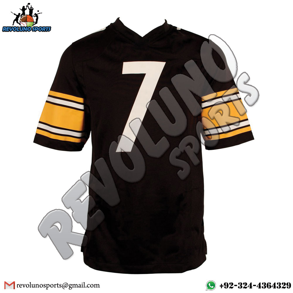 Black American Football Jersey