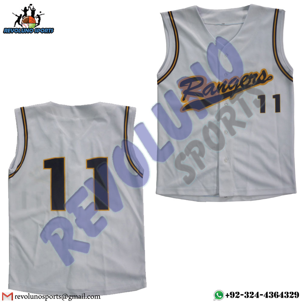 Sleeveless Baseball Jerseys