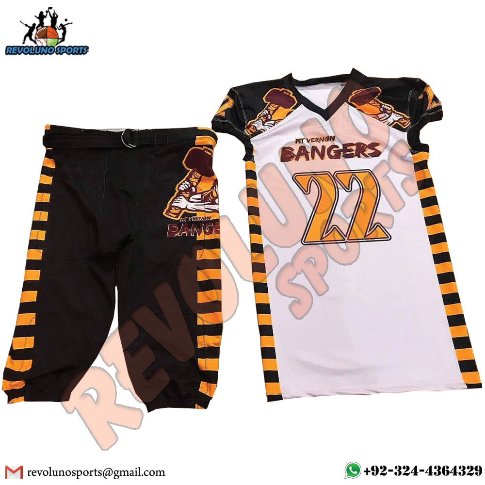 Custom Design American Football Uniform