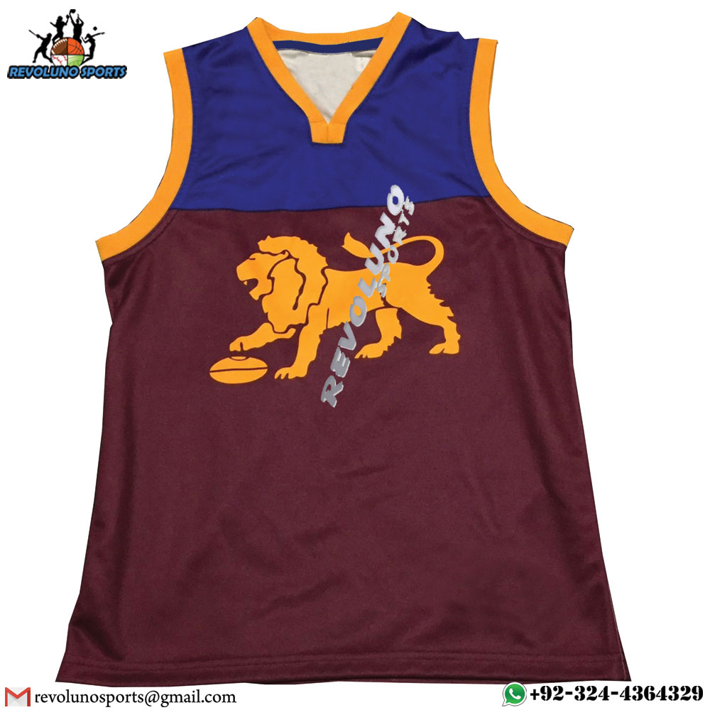 Custom Lion Design Football Jumper