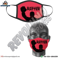 Customized Cheap Black Lives Matter Sublimated Party Face Mask