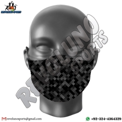 Camo Design Cheap Sublimated Party Face Mask