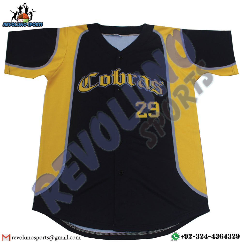 Popular Sublimated Name Number Baseball Jersey