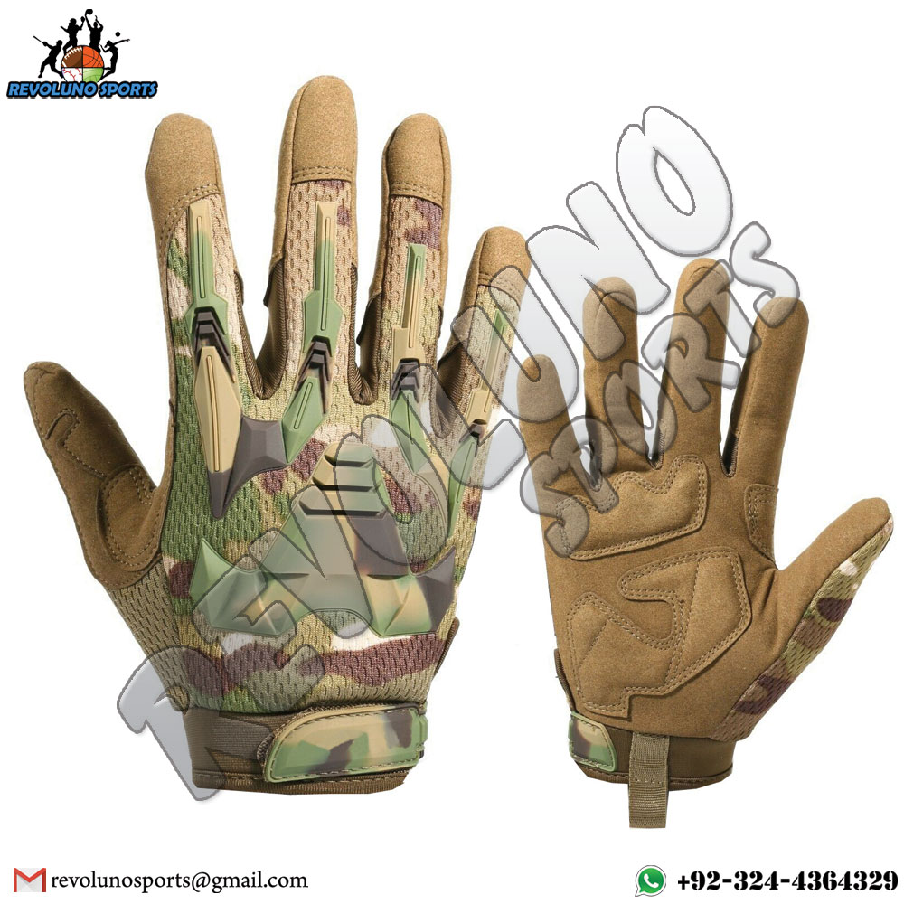 Carbon Best Quality & Grip Sublimated Shooting Gloves