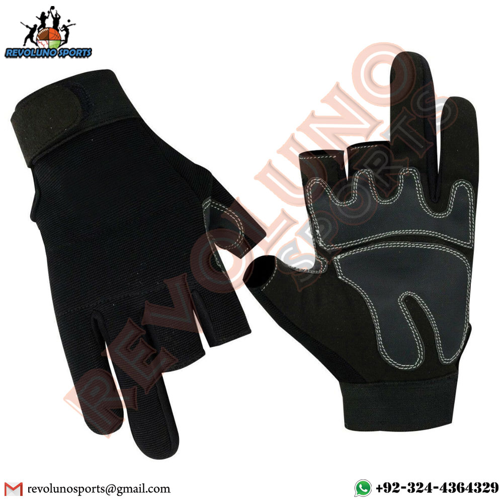 Cut Finger Mechanic Gloves