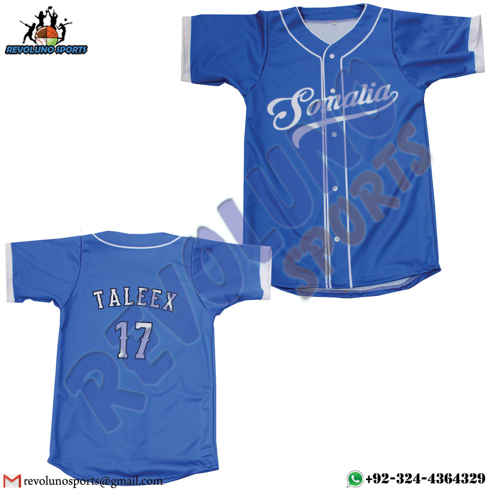 Teams Sublimated Name Number Baseball Jerseys