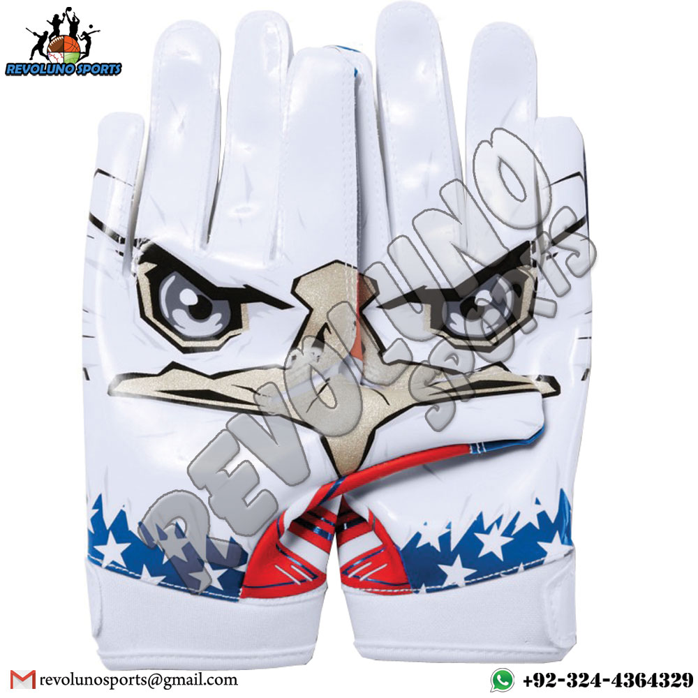 Custom Team American Football Receiver Gloves