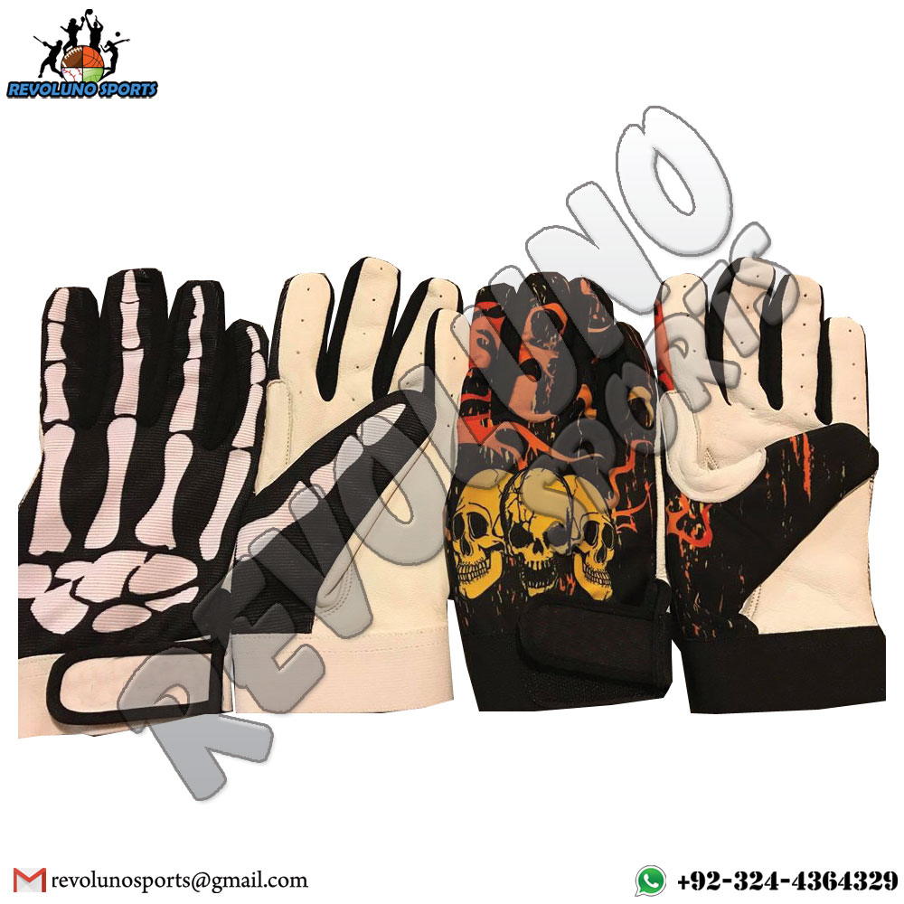 Sublimated Baseball Batting Gloves