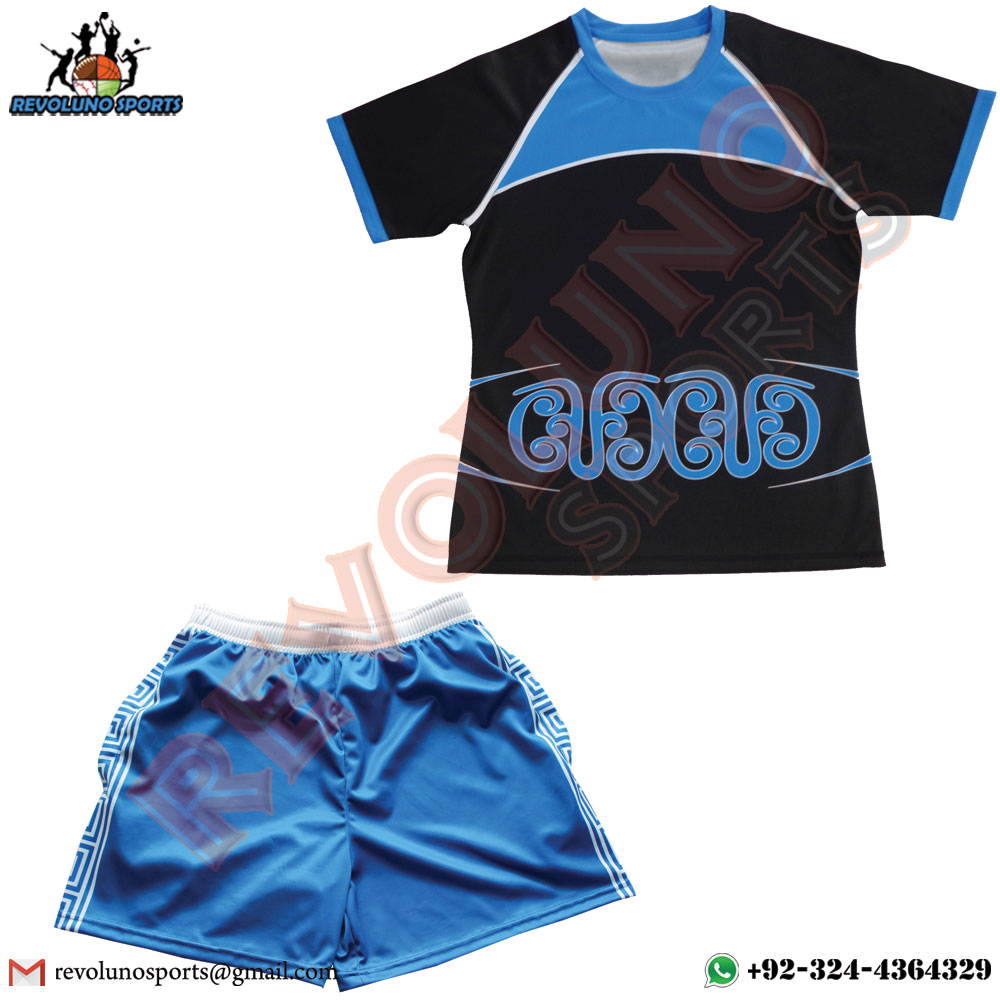 Top Quality Sublimated Rugby Jerseys Short Uniform