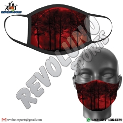 Red October Premium Quality Party Face Mask