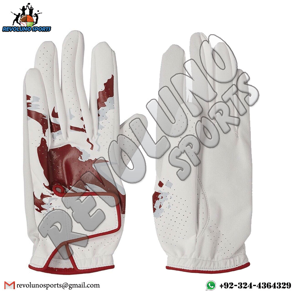 Printed Top Hand Golf Gloves