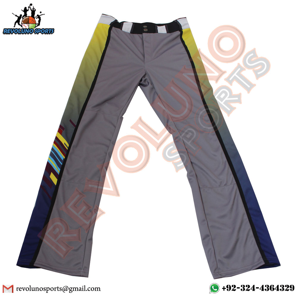 Grey Color Baseball Team Pant