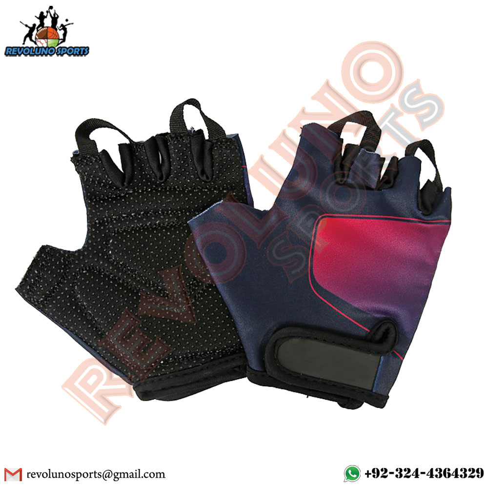 Sublimated Free Designing Cycling Gloves