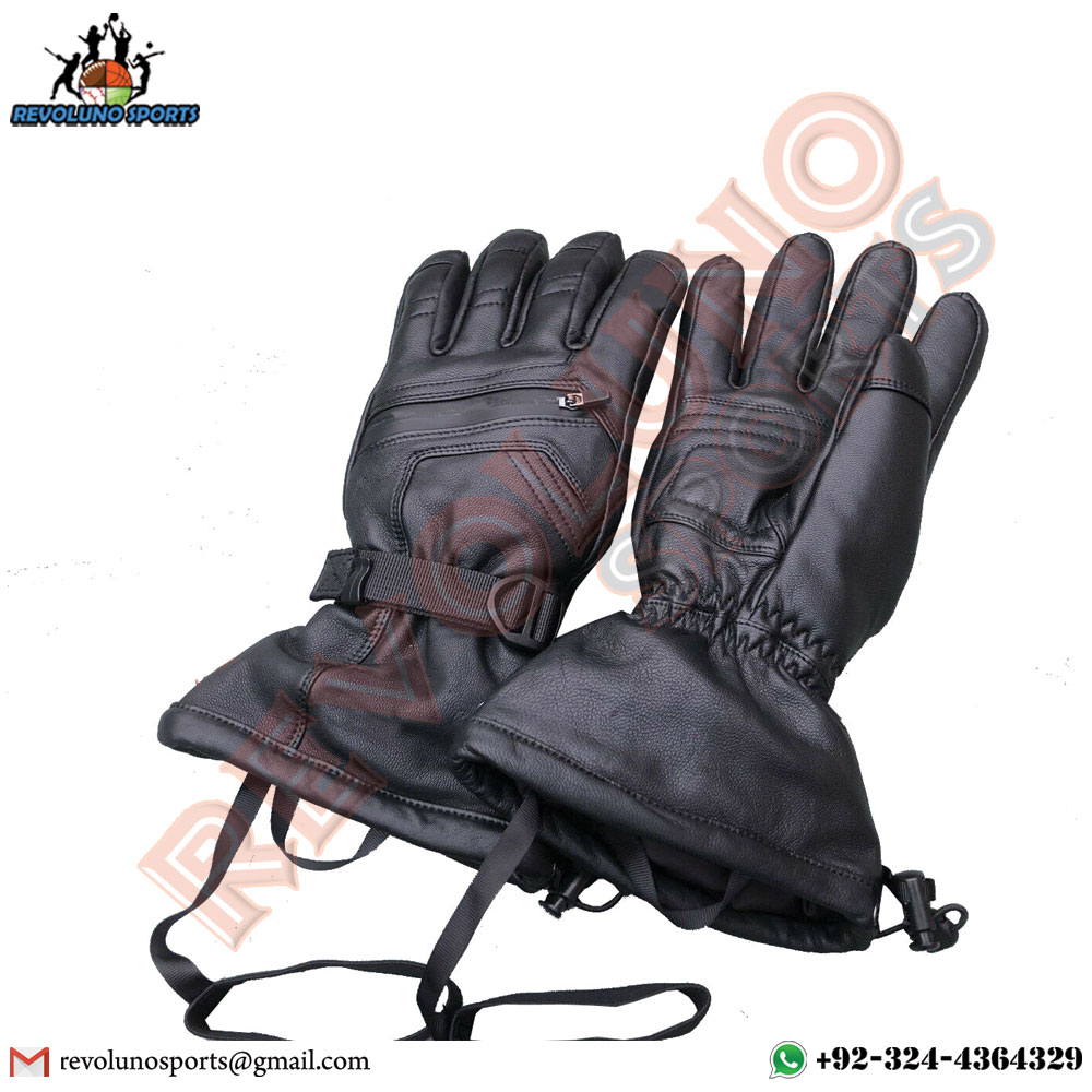 Leather Ski Gloves