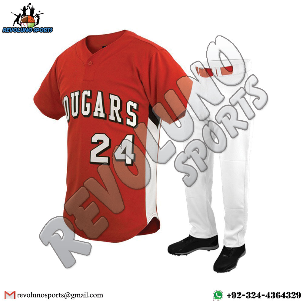 Sublimated Name Number Baseball Uniforms