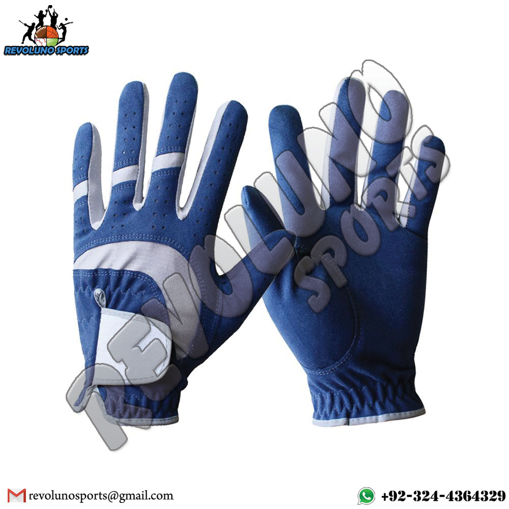 Navy Golf Gloves