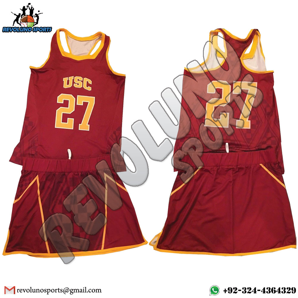 Women Girls Sublimated Lacrosse Uniforms