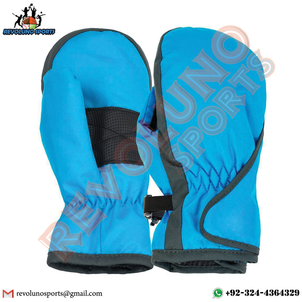 Sky Blue Ski & Mittens Gloves